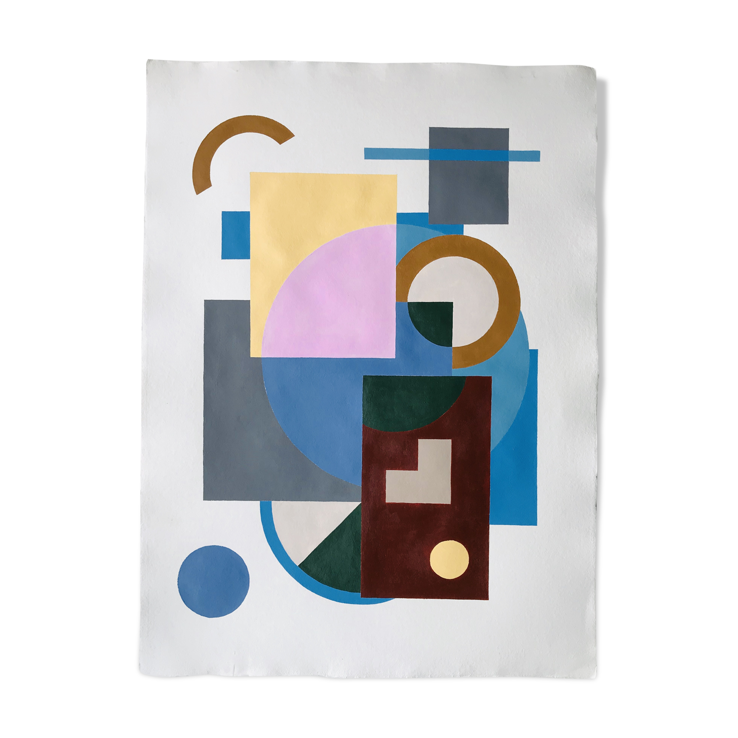 City series, no. 1-75x55 cm