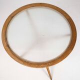 Mid-century round coffee table by Cesare Lacca, Italy, 1950s.