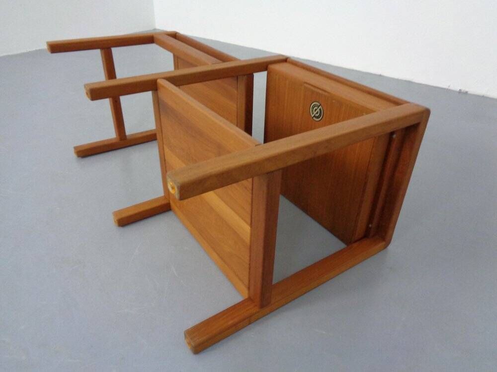 Teak Side Table with Drawer from Salling Stolefabrik Durup, 1970s