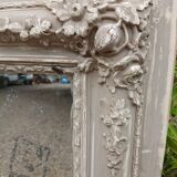 Large antique mirror/wooden frame