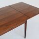 Niels Otto Moller large extendable dining table in rosewood Denmark 1960