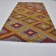 Tapis vintage géométrique Oushak petit SKU 3850