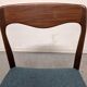 Set de 6 chaises danoises en teck des années 60/70
