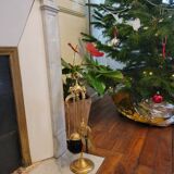 Gilded bronze fireplace tool set 1900