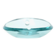 Oval crystal ashtray, 1960s