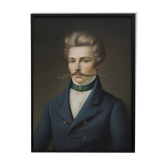 Portrait ancien - série “Les moustachu-e-s”