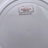 Service complet amande et or Limoges, 6 assiettes