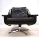 ESA 802 leather lounge chair by Werner Langenfeld, 1960