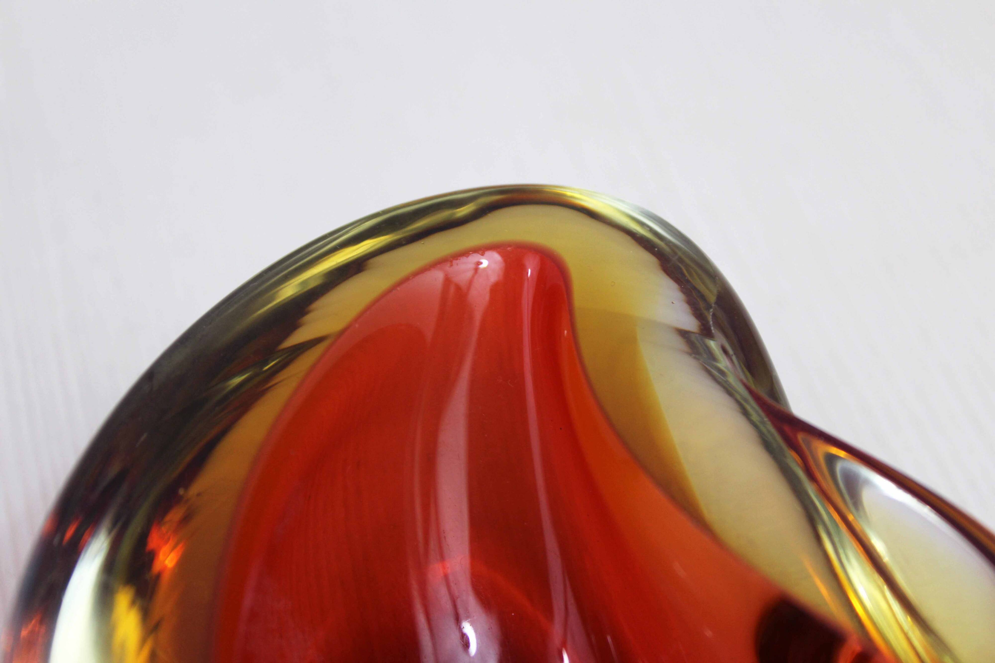 Murano glass ashtray