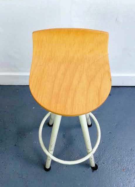 Tabouret d'école vintage