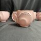 Art déco, service à café porcelaine rose Epiag vers 1930