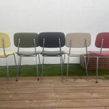 Series of 5 Carolina Prefacto Airborne design chairs