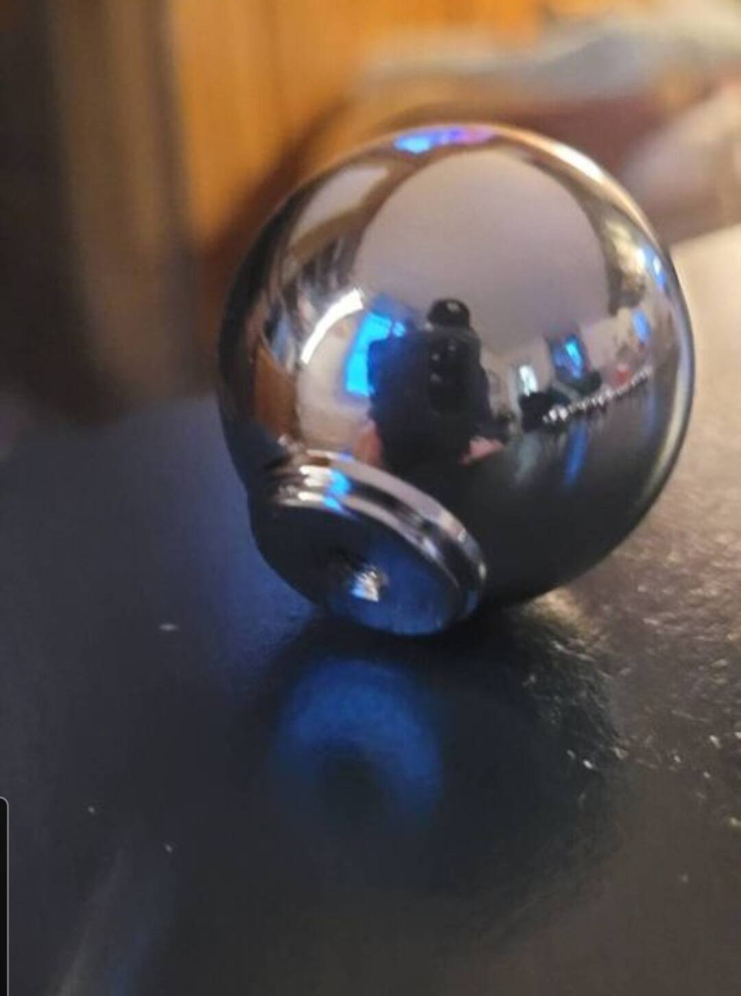 4 chrome brass furniture knobs
