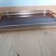 MB Italy openwork metal rim tray