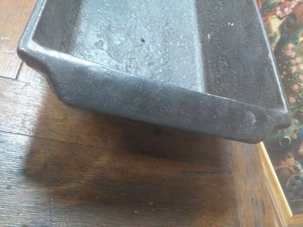 Bac en fonte rectangulaire