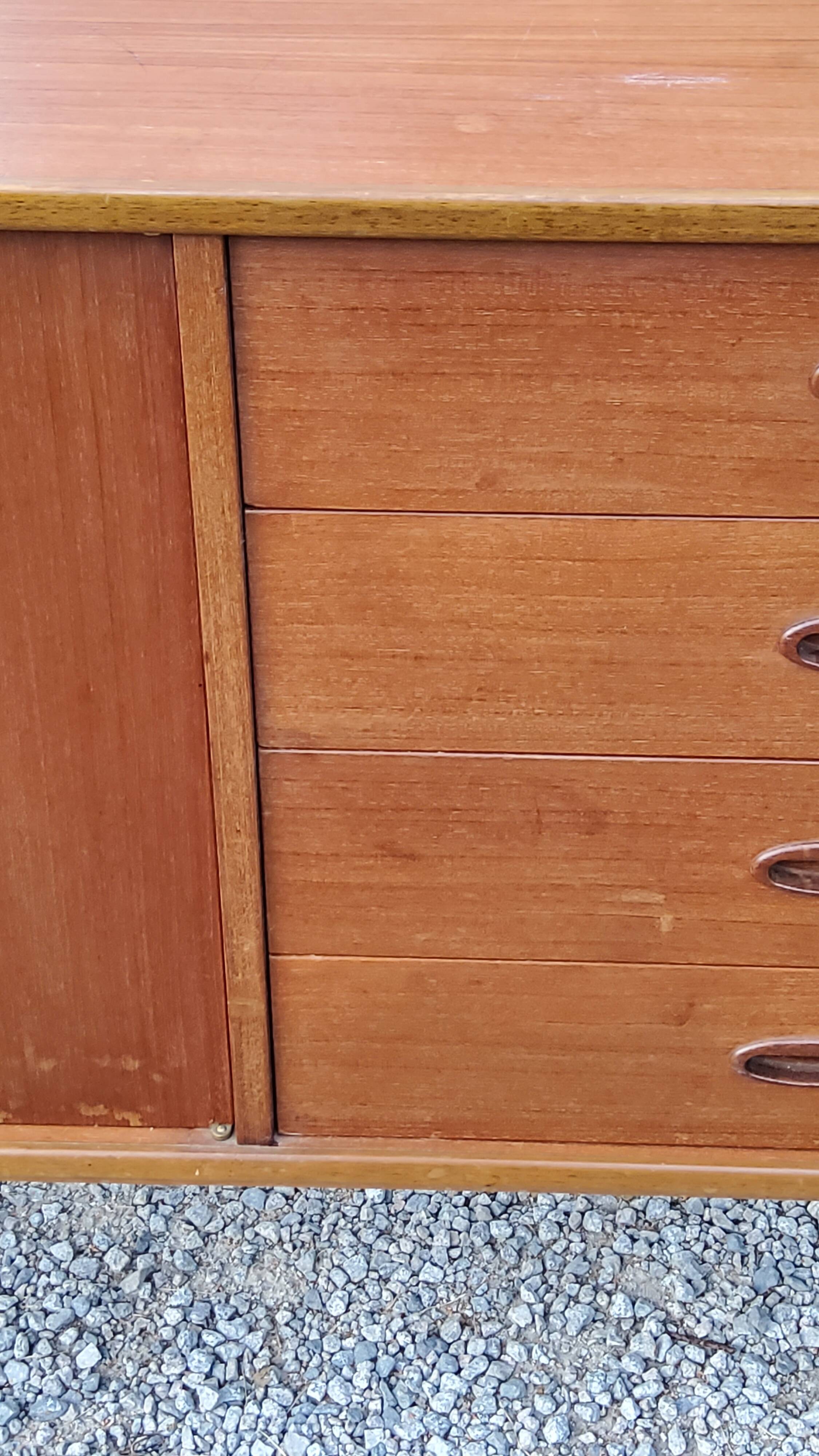 Scandinavian style teak sideboard from the 70s