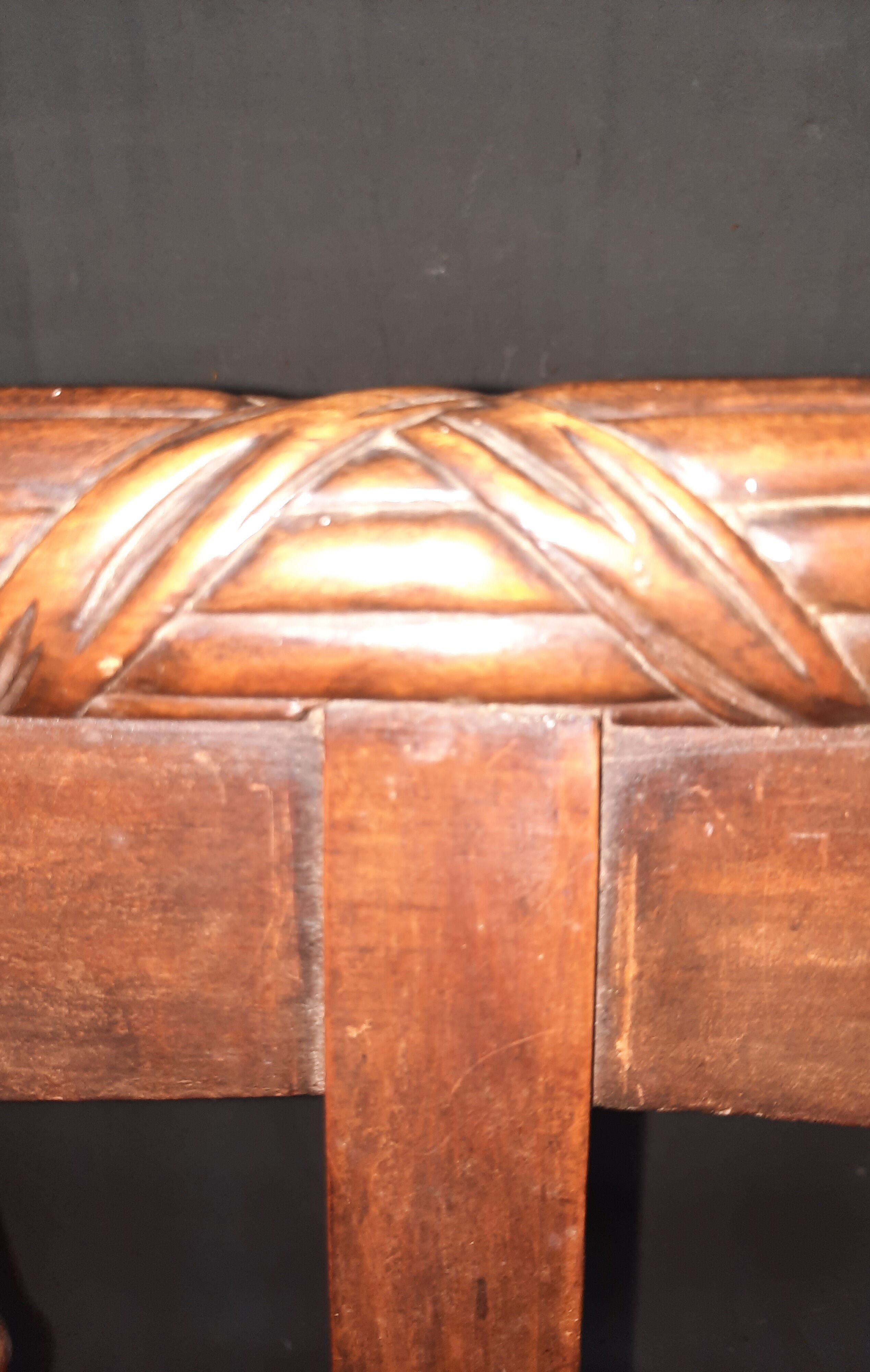 Rustic canned sofa