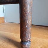 Mulched tripod stool