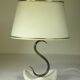Ceramic and brass lamp from the 1950s.