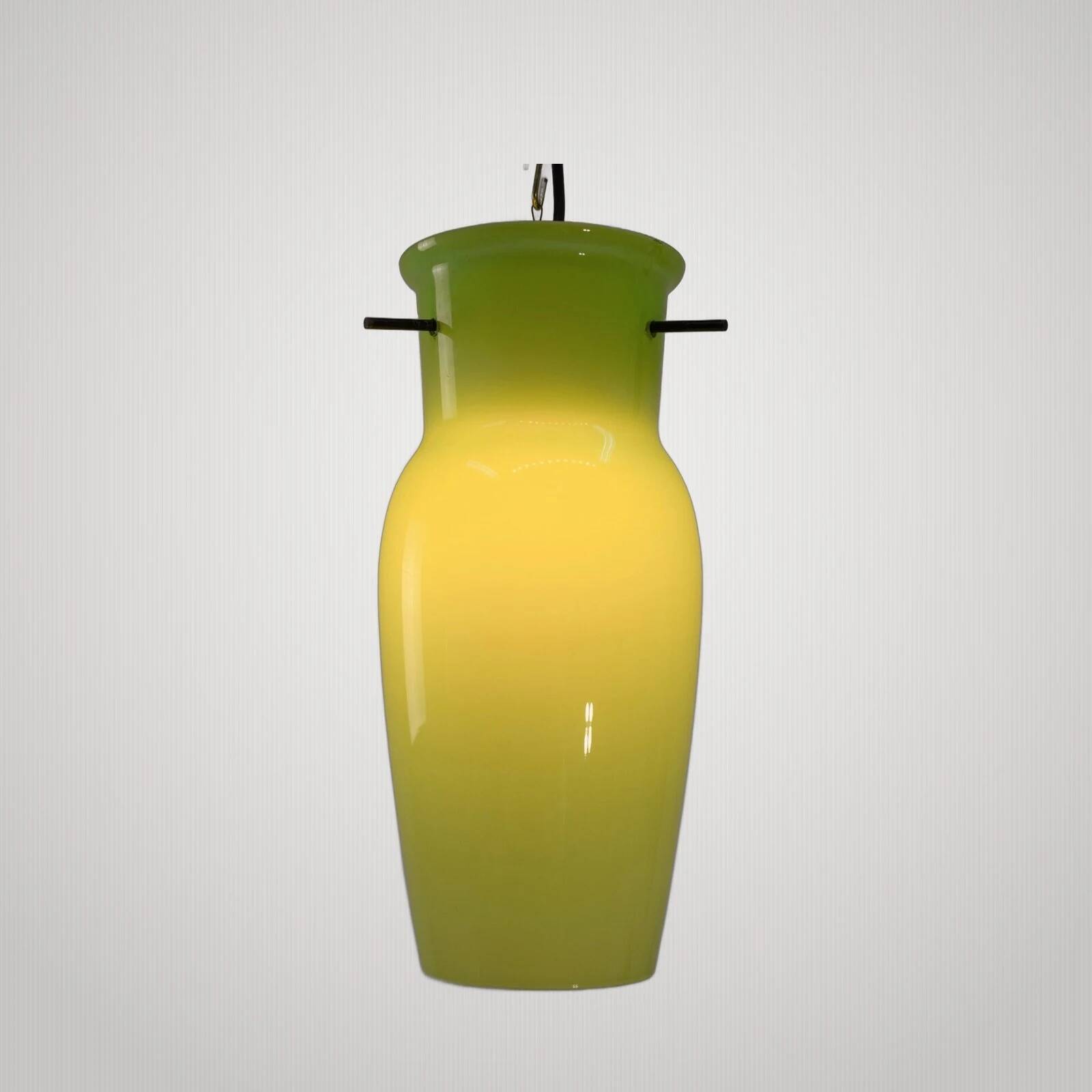 Suspension lamp Vistosi, Italy, 1960s