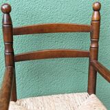 Children's high chair, straw