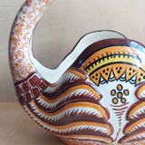 Vintage earthenware basket for Henriot Quimper