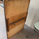 Table formica extensions 150 cm with 4 seats