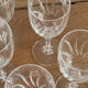 8 crystal stem glasses model Lude