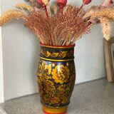 Vase peint à la main