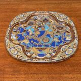 Limited edition German vintage Christmas wall plate by Bjørn Wiinblad for Rosenthal, 1978