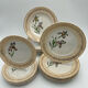 Porcelain plates signed moulin des loups 18 pieces