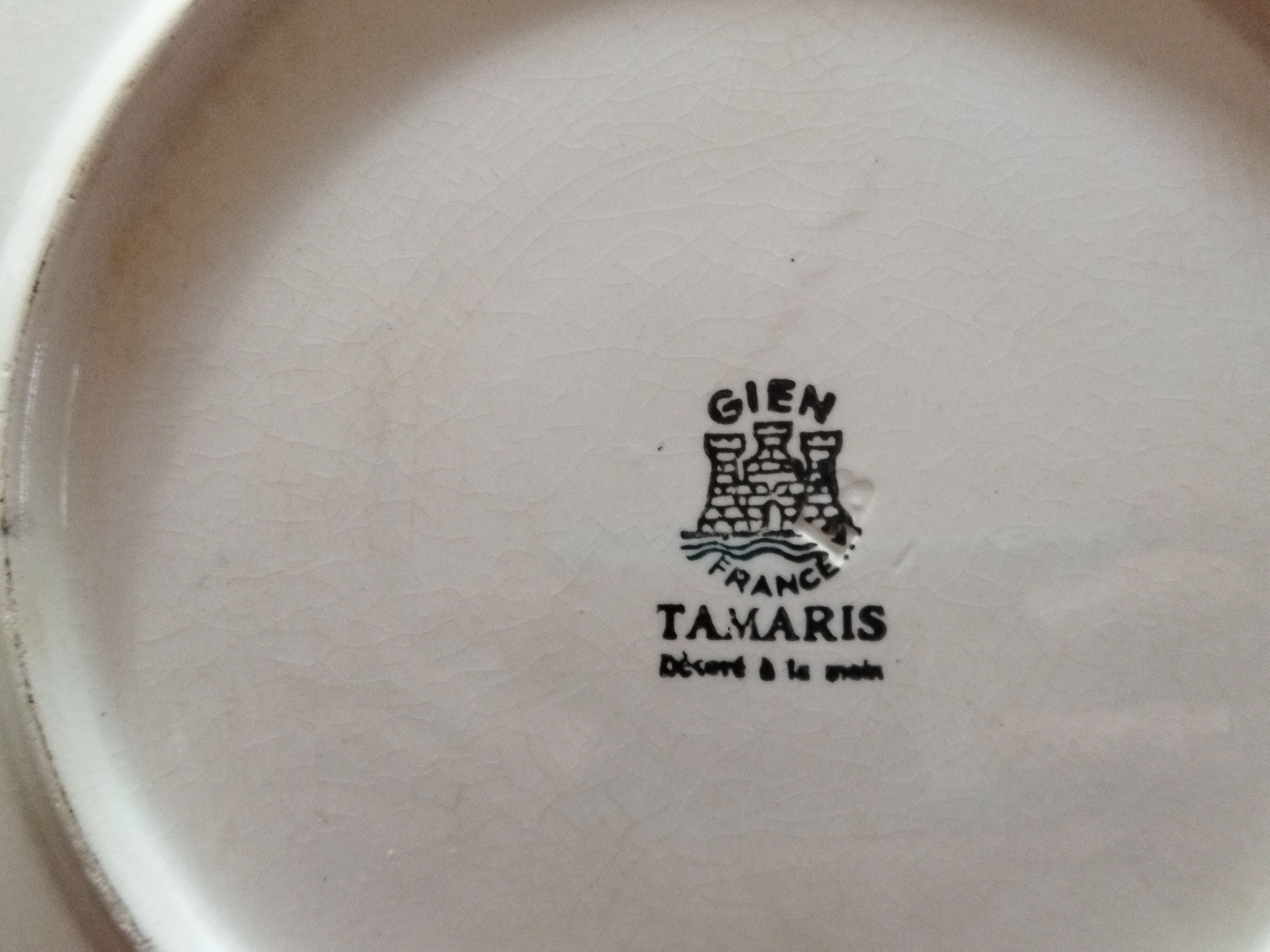Tamaris Gien pie dish