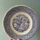 Complete set of 12 talking plates in Gien earthenware