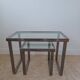 Table gigogne metal
