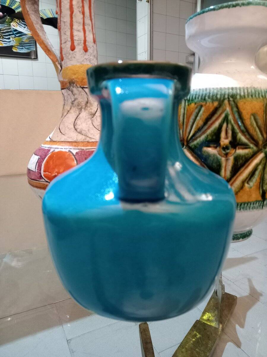 West Germany vase attributed to Ursula Beyraw for Graflich Ortenburg Ceramics, 1960s