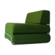 chrome metal sofabed, 1970s