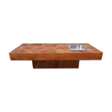 Coffee table from the 70s in elm