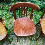 Series of five bistro chairs