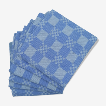 Six vintage napkins