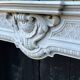 Napoleon III Fireplace In Carrara Marble Circa 1880