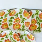 6 dessert plates Moulin des Loups Orchies Ontario model