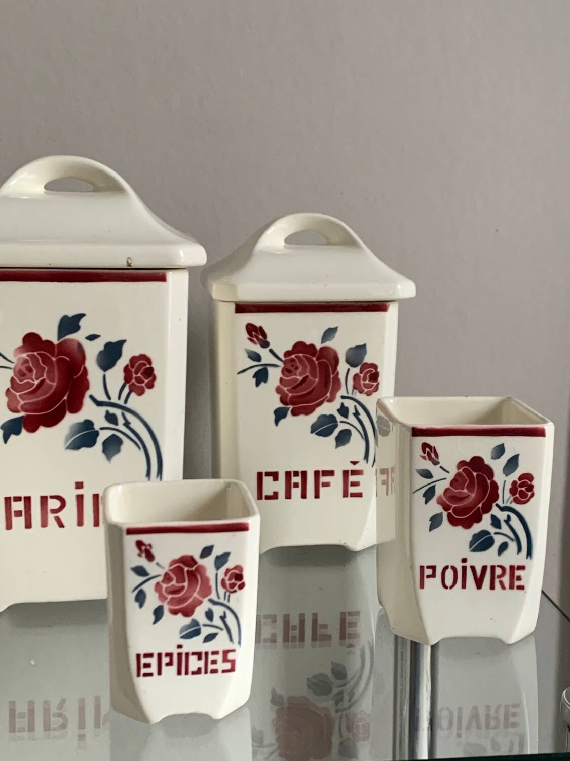 Badonviller spice jar series