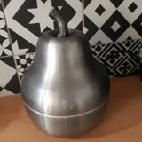 Pair of 2 buckets ice brushed aluminium