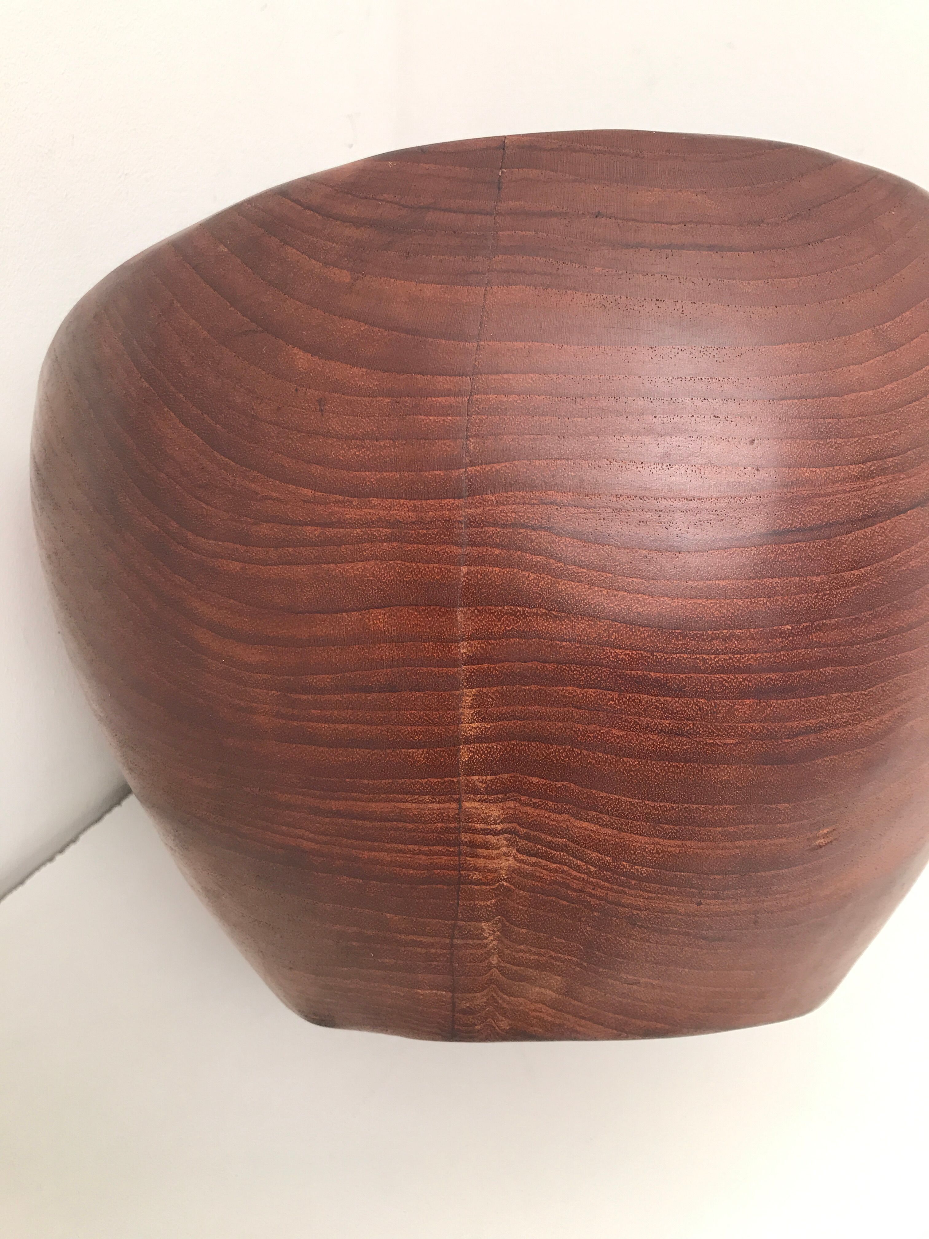 Vintage solid teak wood salad