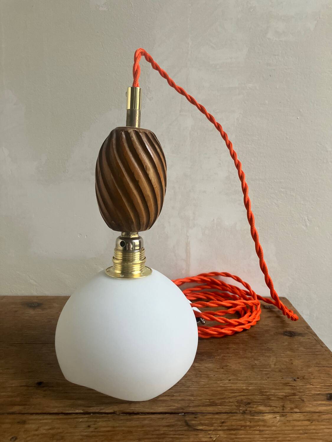 Vintage portable lamp