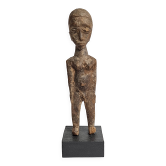Wooden Lobi statue – Bateba – Tribal art, First half of the 20th century, 25 cm