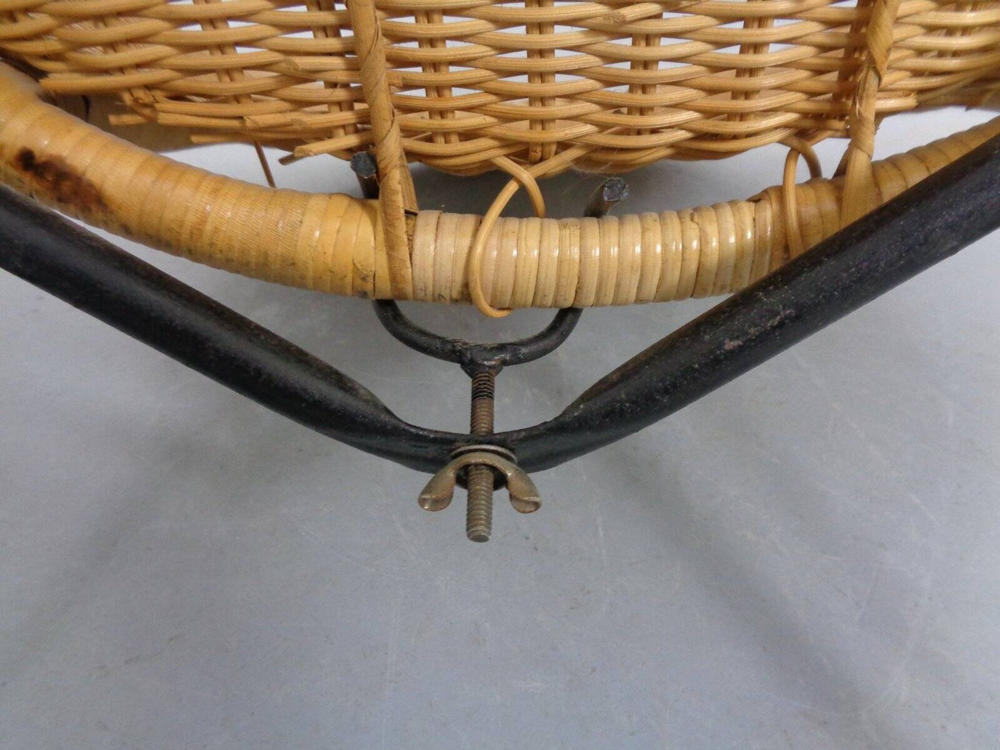 Mid-Century Modern Wicker Chair by Paul McCobb, USA, 1950s