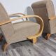 Art Deco Lounge Chairs from Jindřich Halabala, 1950s, Set of 2