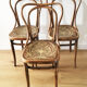 3 bistro chairs J&J Kohn, 1900