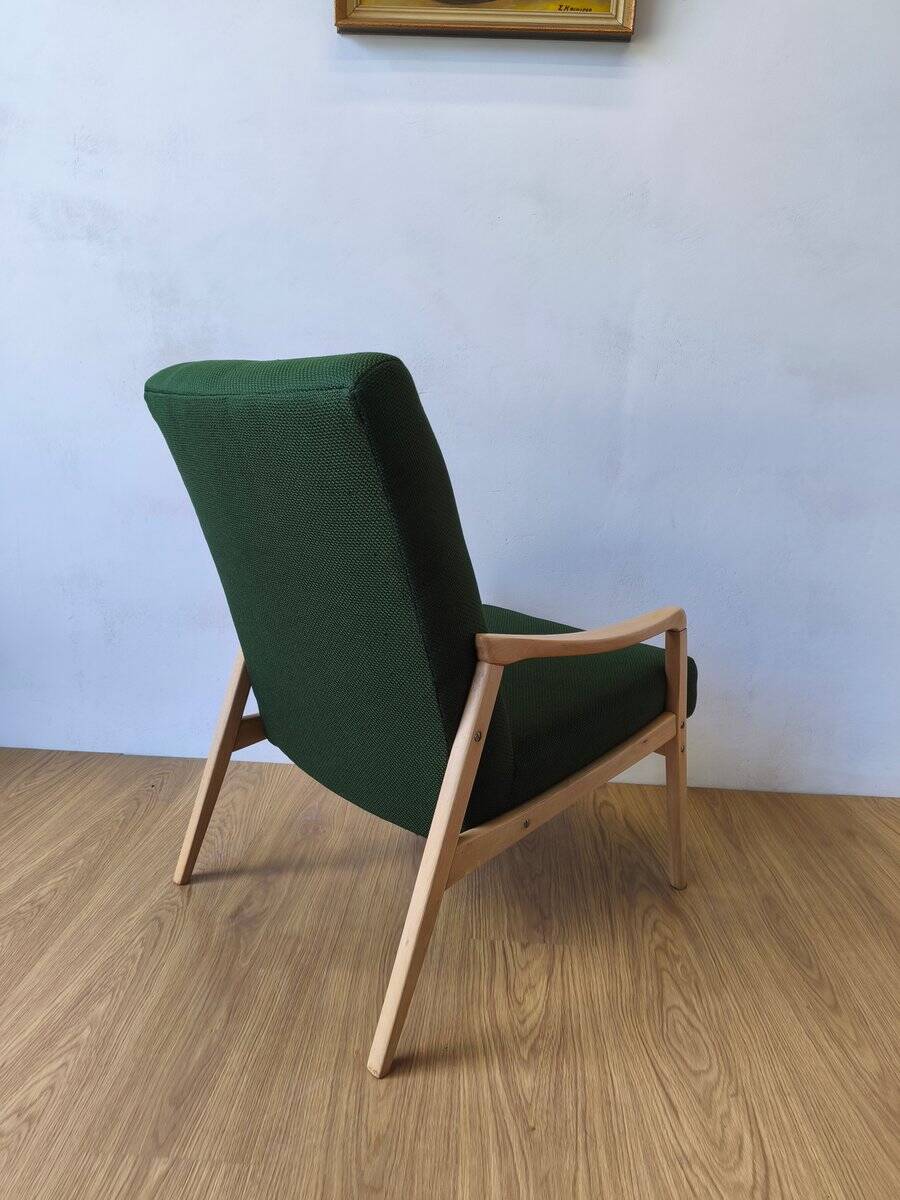 Vintage Lounge Chair by J. Jiroutek, Czechoslovakia, 1960s